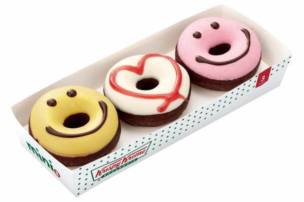 クリスピー・クリーム・ドーナツ“チョコ尽くし”のバレンタイン、ざくざくチョコクランチやハートモチーフ