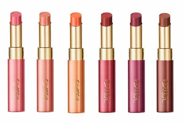 エクセルの“リップケア感覚で楽しめる”高保湿リップ、“心の色”をモチーフにした透け感カラー