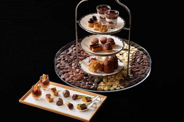 アンダーズ 東京のバレンタインに向けた“チョコレート”アフタヌーンティー＆アソートボックス