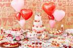 「恋するいちごのデザートブッフェ」浦安で、ハートの苺ショートケーキやピンクのチョコファウンテン