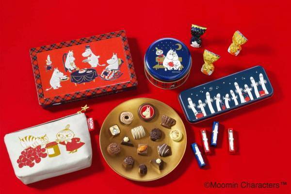 「ムーミン」「子猫」のバレンタインショコラがメリーチョコレートで、織田信長など武将モチーフも