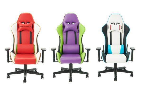 「エヴァンゲリオンフィギュア展」大阪・枚方T-SITEで、初号機モチーフのチェアなど展示販売