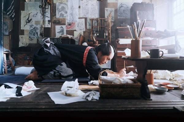 映画『HOKUSAI』柳楽優弥＆田中泯W主演 - 葛飾北斎の知られざる素顔を初映画化