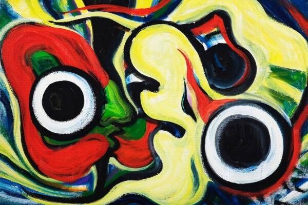 東京・岡本太郎記念館で「対峙する眼」展 - 岡本太郎の絵画の“向かい合ういのち”に焦点