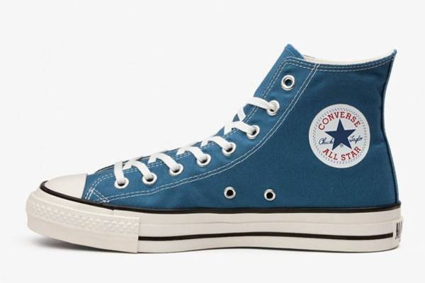 コンバースのスニーカー「オールスター」メイドインジャパンモデルの新作、ライトネイビー