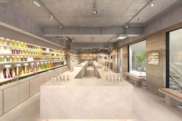 SHIRO 表参道本店がリニューアル、“自然素材のミュージアム”のような空間＆限定パフュームも
