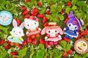 サンリオピューロランド「苺狩り」テーマの限定イベント、“苺尽くし”のキャラグッズ&スイーツ