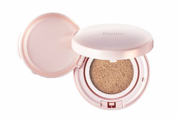 プレディア21年春ベースメイク、“海の恵みを凝縮”ツヤ肌叶える新クッションファンデ