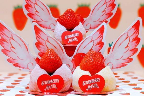 苺スイーツが大阪・あべのハルカス近鉄本店に集結、ブランドいちごのパフェ＆レアチーズケーキ