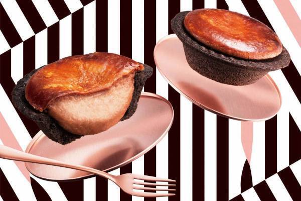 ベイク チーズタルト×ミニマル"サクサク&とろとろ"2度焼きチョコレートチーズタルトやスフレ