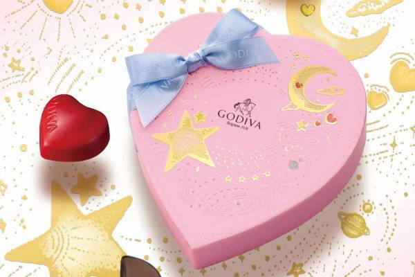 ゴディバのバレンタイン2021、輝く星々や月をモチーフにした限定アソートメント