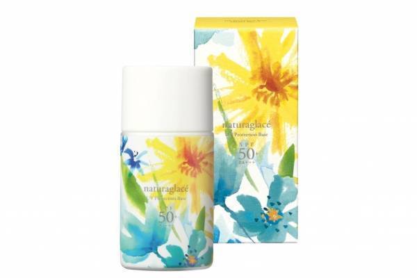 ナチュラグラッセ“3つの光り”から肌を守るスキンケア感覚UV下地＆しっとり日焼け止めパウダー