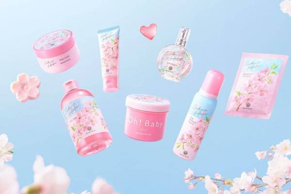 ハウス オブ ローゼ“さくらの香り”のボディケア、桜の形になるボディムース＆限定マッサージペースト