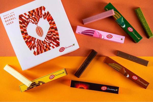 キットカット ショコラトリーのバレンタイン&ホワイトデーチョコレート、チーズケーキやウイスキー味