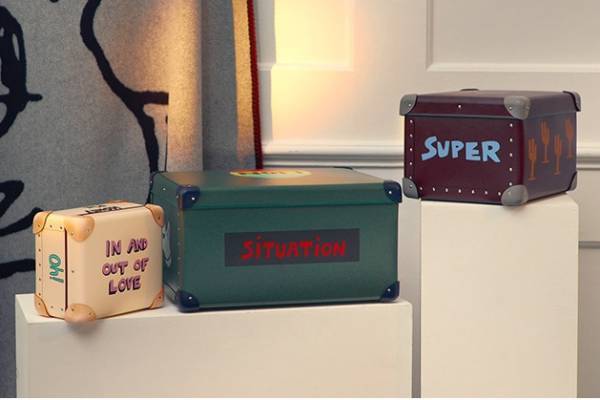 グローブ・トロッター"初"インテリア用トランクがトラベルケース風で、ベラフロイドとコラボ