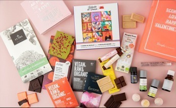 ビープル バイ コスメ キッチン、こだわりオーガニック“チョコレート＋アロマ”のバレンタインギフト