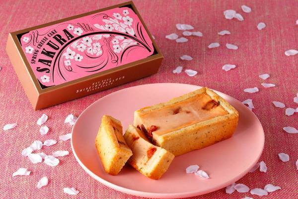 資生堂パーラーから春限定のさくら味チーズケーキ、桜香る濃厚クリームチーズ＆ビスキュイ