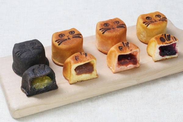 ねこ型ベーカリー&スイーツ専門店「東京ねこねこ」東京駅に、店舗限定“ねこ型ジャムパン”も