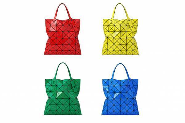 BAO BAO ISSEY MIYAKEのトートバッグ「ルーセント」1/4ミニサイズに新色・赤や青