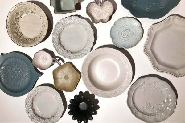 ボタニカルモチーフの食器イベント、“蝶や花・雲”のテーブルウェアが銀座 蔦屋書店に