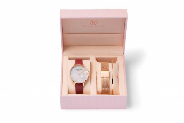 ヴィクトリア・ハイド ロンドン"花や鳥"モチーフウォッチ&"キラキラ"輝くアクセサリーセット