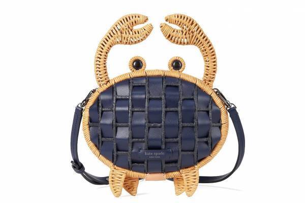ケイト・スペード2021年春の新作バッグ、“カニやフグ”主役のクロスボディ&カラフル籠バッグ