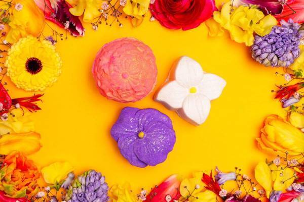 ラッシュから2021年春のボディケア＆バスグッズ、“ジャスミンの花”バブルバーや“真珠”バスボム