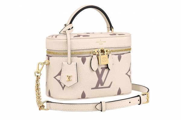 ルイ・ヴィトンの新作ヴァニティバッグ、ジャイアントサイズのモノグラムを散りばめて