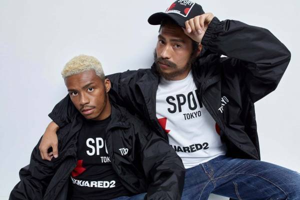 ディースクエアードの“メイプルリーフ×日の丸”モチーフのスポーティな日本限定アイテム