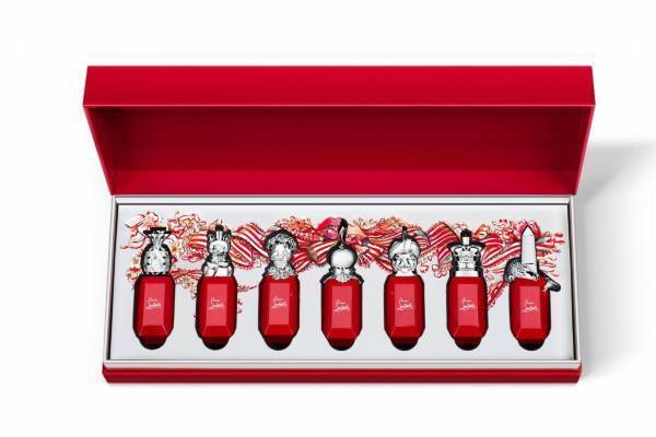 クリスチャン ルブタンの「ルビワールド フレグランスコレクション」がミニチュアサイズのセットに