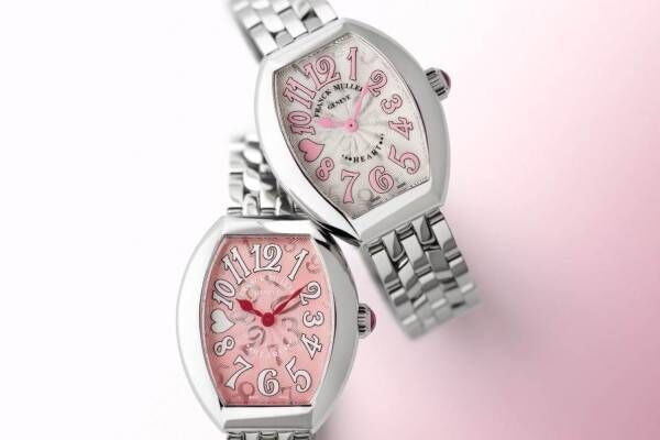 フランク ミュラー“ハート”の腕時計「ハート トゥ ハート」に新作ピンク