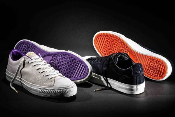 コンバース スケートボーディング“パープル＆オレンジ”ソールの新スニーカー