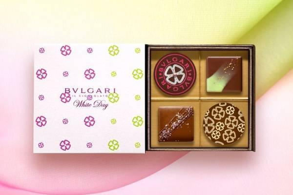 ブルガリ イル・チョコラート“花の香り”のホワイトデーチョコ、ローズやスミレの“フラワーブーケ”