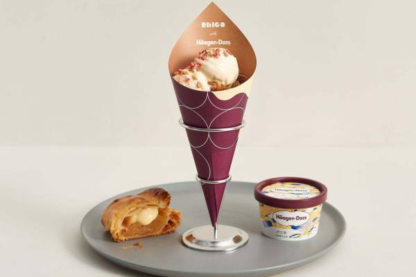 焼きたてカスタードアップルパイ専門店「RINGO」ハーゲンダッツのバニラアイス入り限定スイーツ