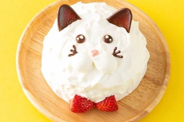 「ねこスイーツ」がエキュート東京・日暮里・立川に集結、猫型ショートケーキや肉球ラムネ