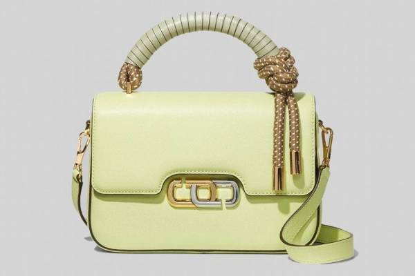 マーク ジェイコブス「THE J リンク」“春色”ショルダーバッグ、ライムやラベンダー色