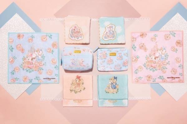 ディズニーリゾート初「ポール & ジョー」の限定バッグや財布、ミニー&デイジーに花模様たっぷり