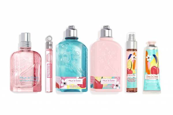 ロクシタン“フルーツウォーター”イメージの「チェリーライム」から限定香水&ボディケア