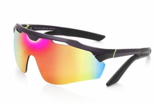 JINS×エヴァンゲリオンの初号機サングラス“虹色ミラーレンズ”を装着、2号機メガネも