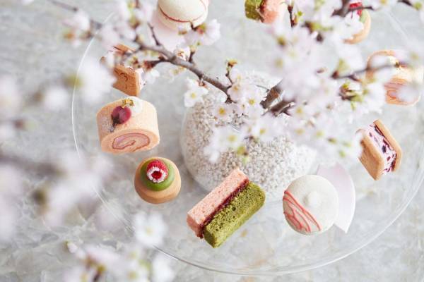 フォーシーズンズホテル京都から春限定“さくら香る”アフタヌーンティー、桜クッキーなどのスイーツも