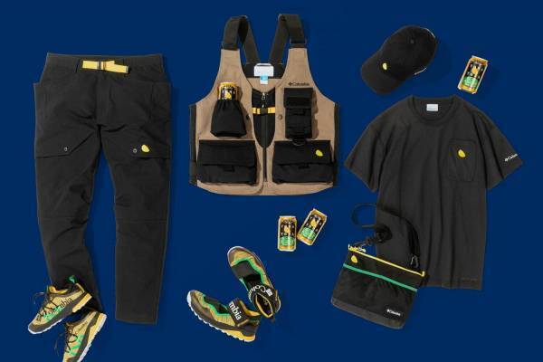 コロンビア×「よなよなエール」“缶ビール胸ポケット”Tシャツや多機能ポケットベスト