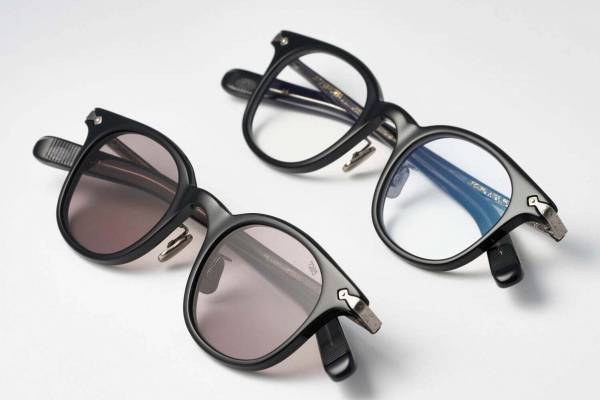 アイヴァン 7285“彫刻メタルパーツ”輝く新作アイウェア、東京・大阪の直営店限定で