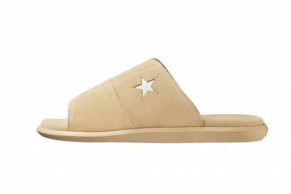 コンバース アディクト“サンドカラー”のスター付きサンダルやスニーカー「ジャックパーセル」新色