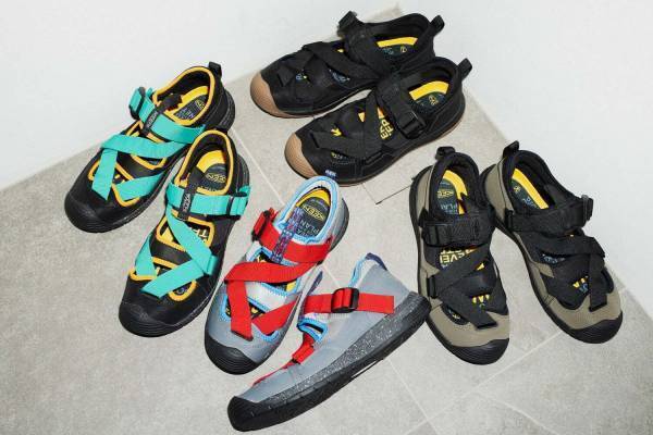 キーン新作メンズシューズ「ゼラポート トレイル」サンダル×アウトドアシューズ融合のハイブリッドモデル