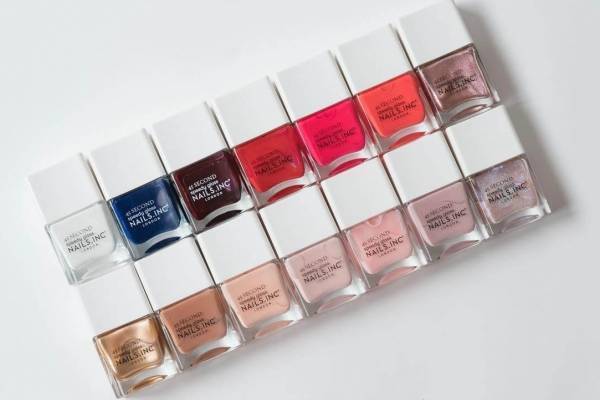 ネイルズ インク21年春“ブランド史上最速”45秒で乾くネイル、オーロラピンクや濃厚ボルドー