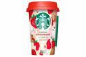スターバックス新作チルドカップ「イチゴ練乳ラテ」華やか苺×まろやか練乳のデザートラテ