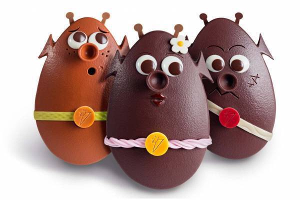 ラ・メゾン・デュ・ショコラのイースター、“タマゴ型スーパーヒーロー”のチョコやウサギ型チョコ