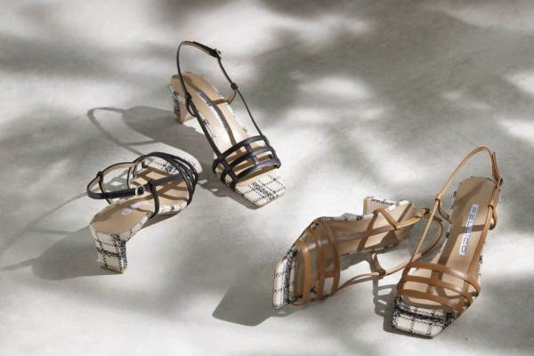 ペリーコ“チェック柄”タッセルローファーや格子状レザーサンダル、東京＆大阪で限定発売