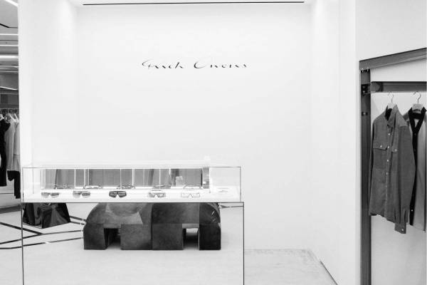 リック・オウエンスの店舗、ギンザ シックスに - メンズ＆ウィメンズほか各種ラインも展開