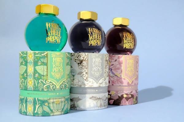 香水のようなインクに“桑の実・ミント・にわか雨”着想の限定色、万年筆＆ボールペンが銀座 蔦屋書店に